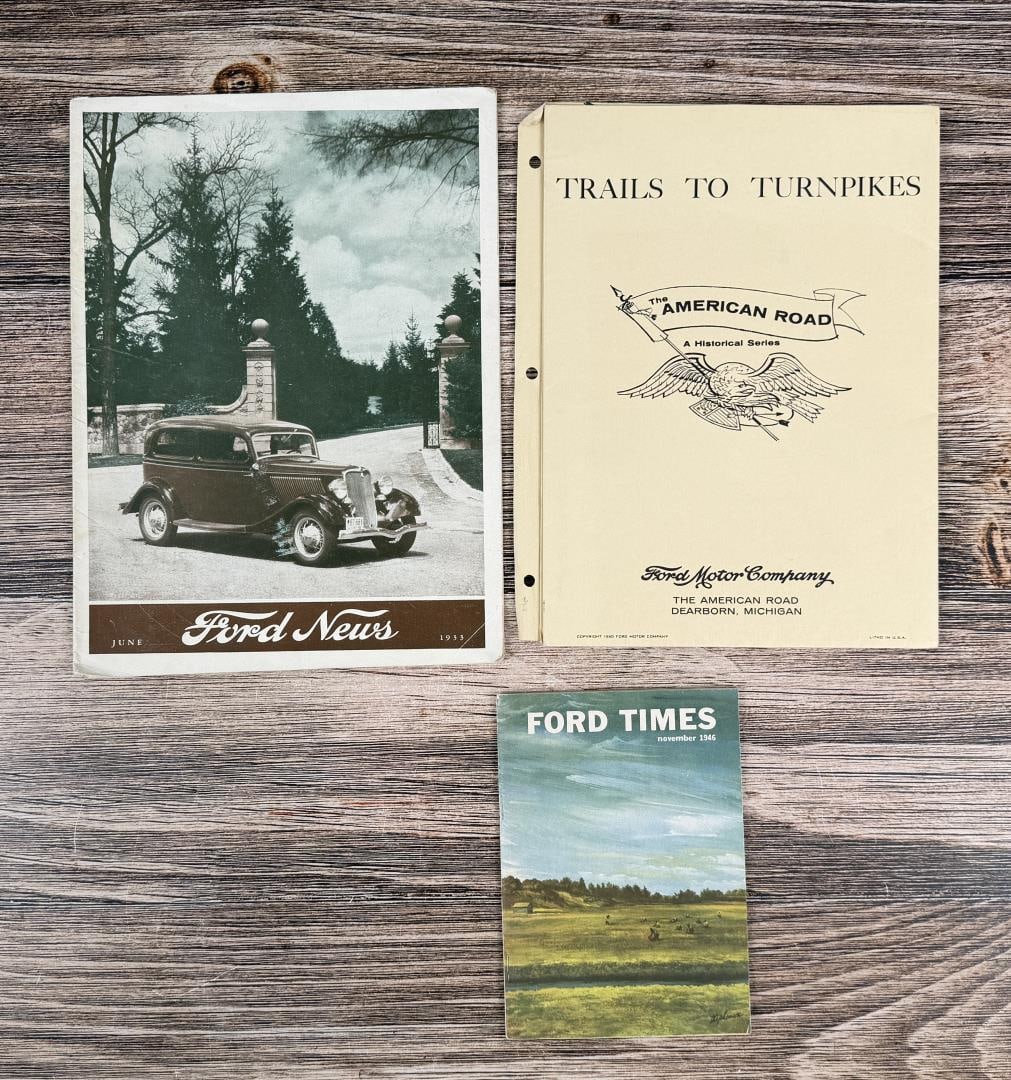 Ford Promotional Literature of the 1920s and 30s: Including Ford Times from 1946.