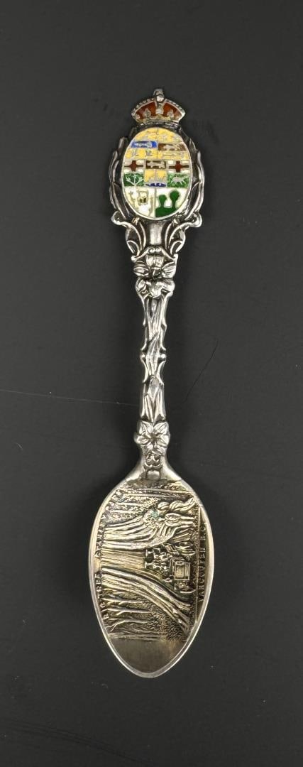 Stanley Park British Columbia Sterling Spoon: 3 3/4" long. 13.75 grams.