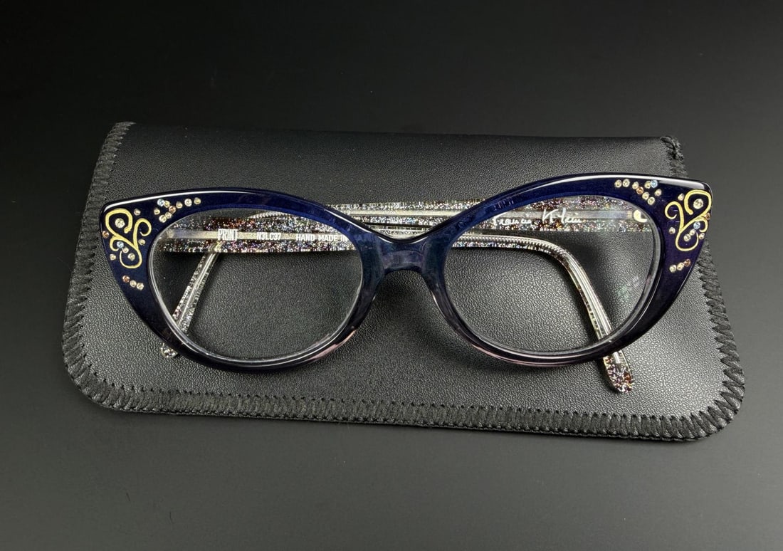 Frances Klein Cat Eye Eyeglasses Glasses (1 of 6)