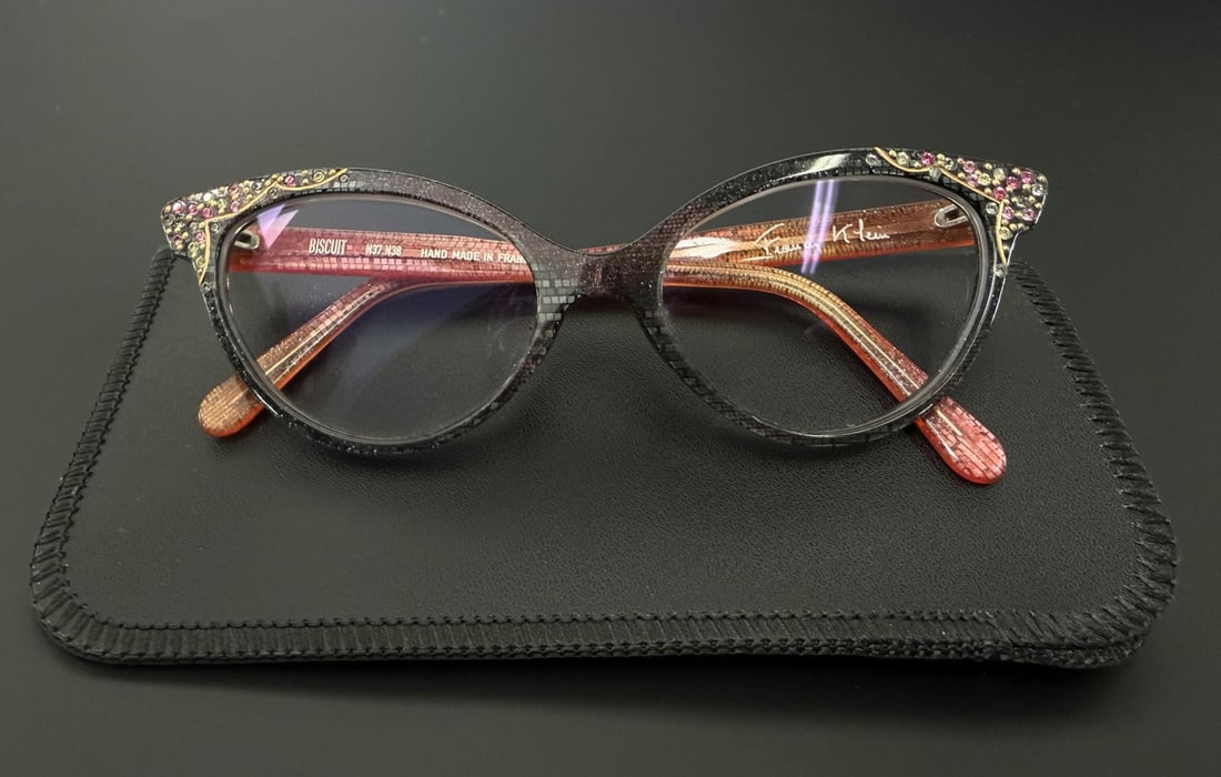 Frances Klein Cat Eye Eyeglasses Glasses (1 of 7)