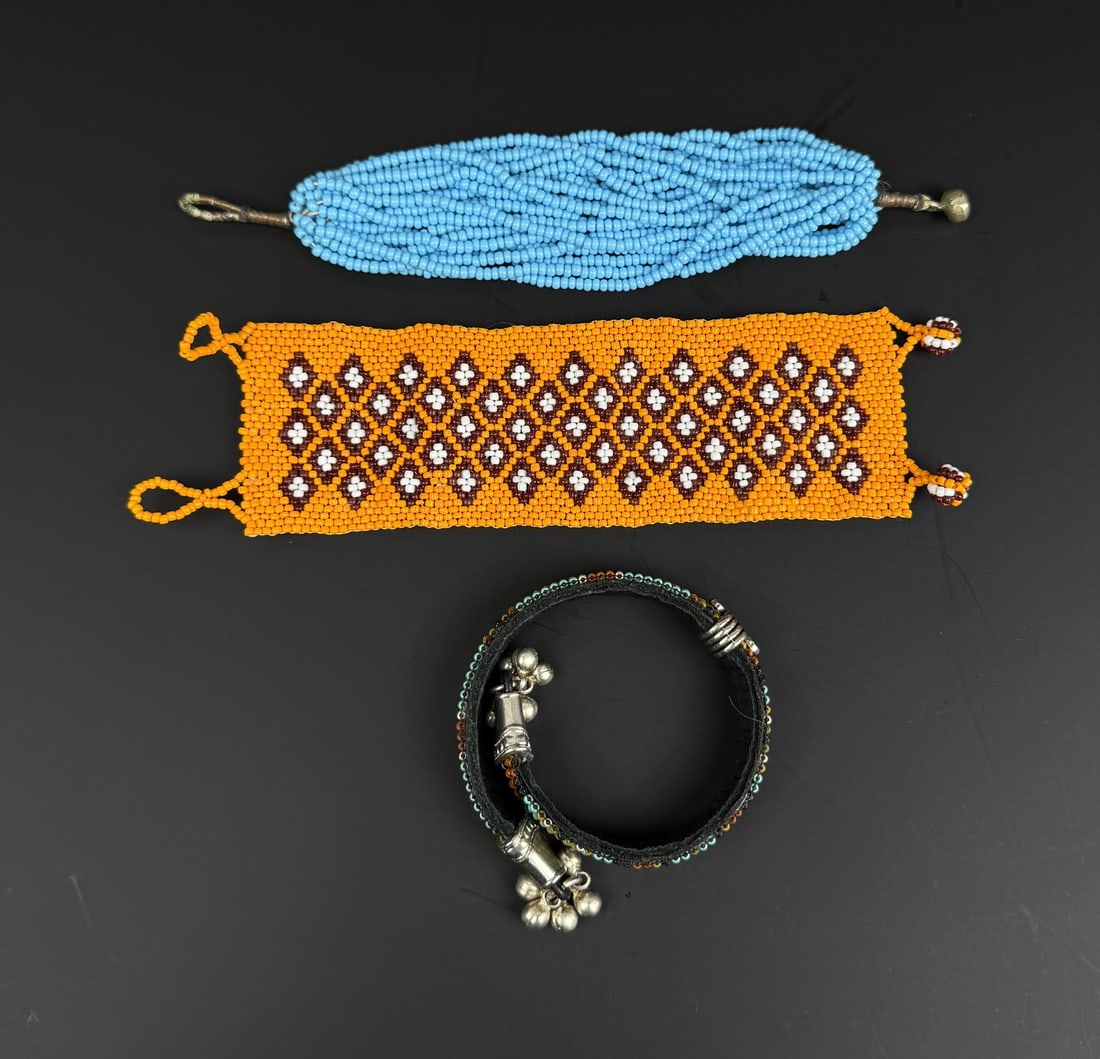 Collection of Beaded Bracelets: Nice grouping