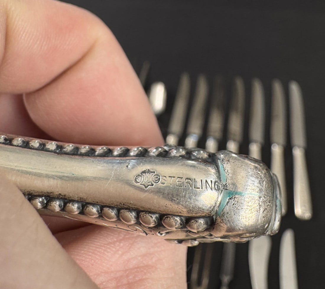 Sterling Silver Handled Flatware - 2