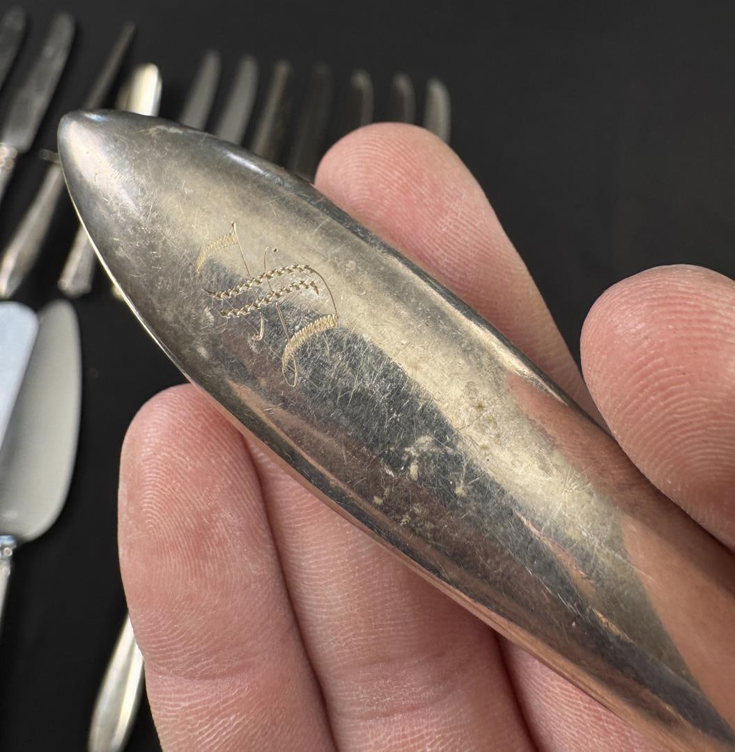 Sterling Silver Handled Flatware - 3