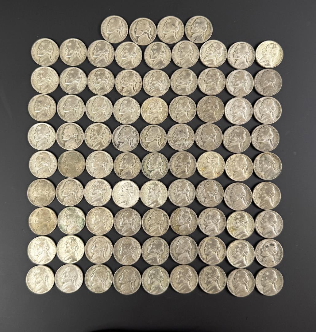 Collection of Silver War Nickels (1 of 3)