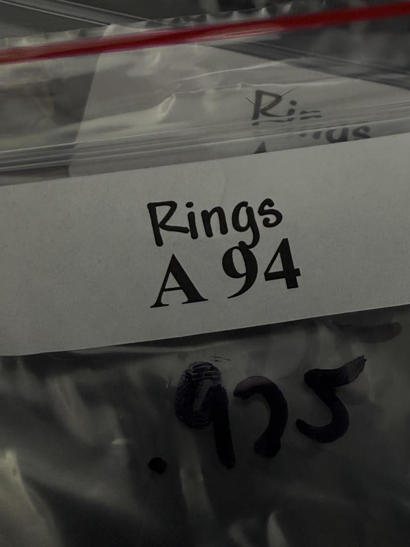 Sterling Silver Rhodonite Ring - 7