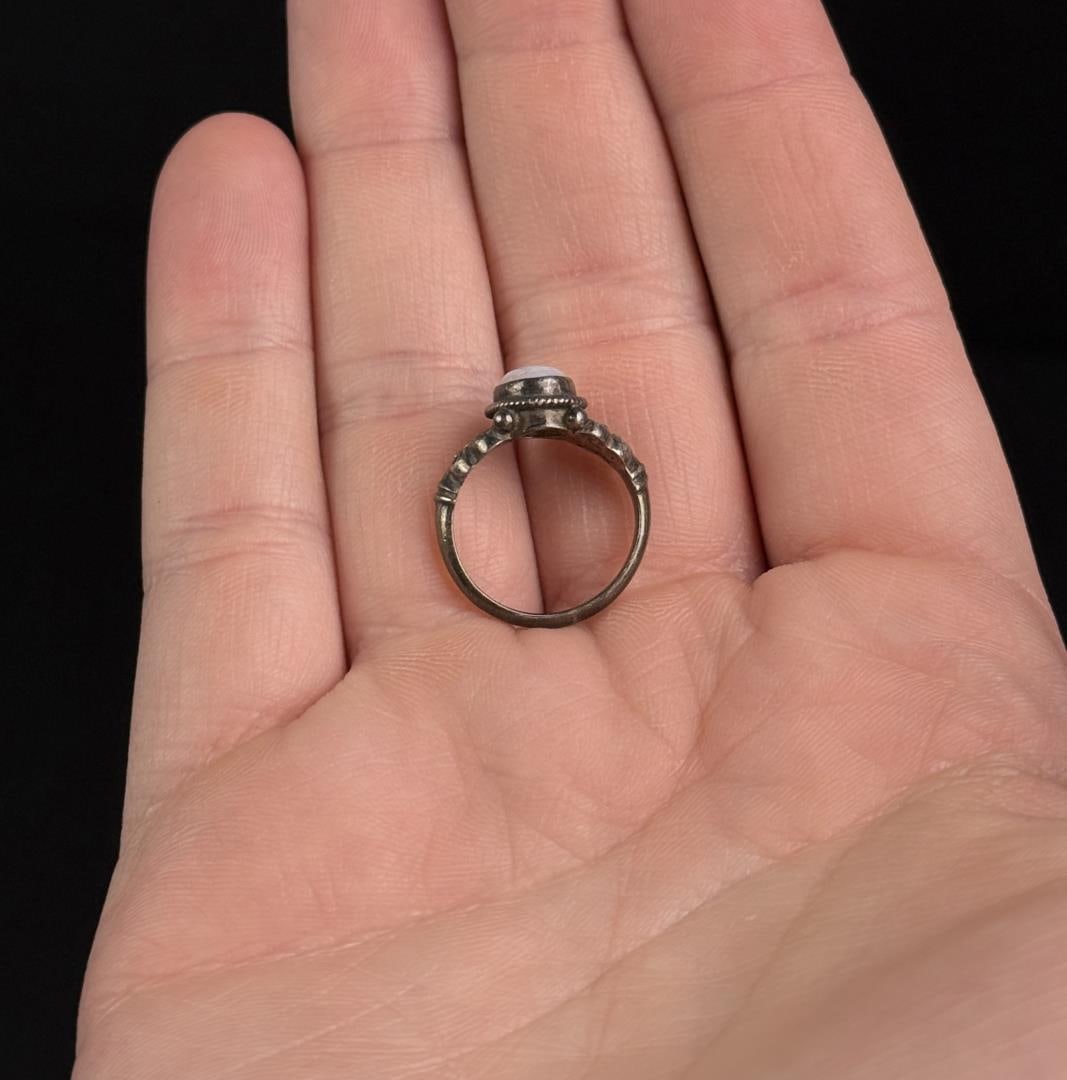 Sterling Silver Opal Ring - 4