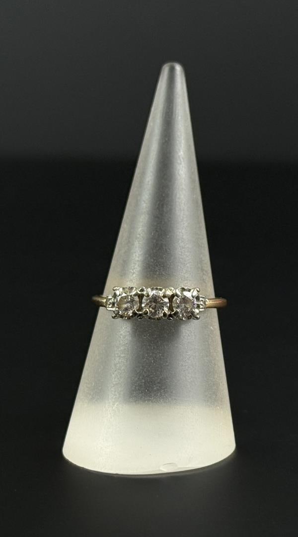 14k Gold Diamond Ring (1 of 5)