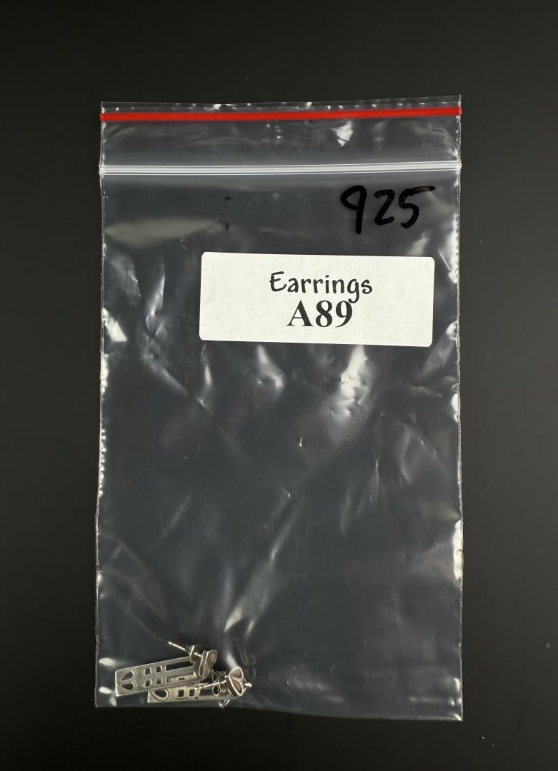 Sterling Silver Celtic Earrings - 4