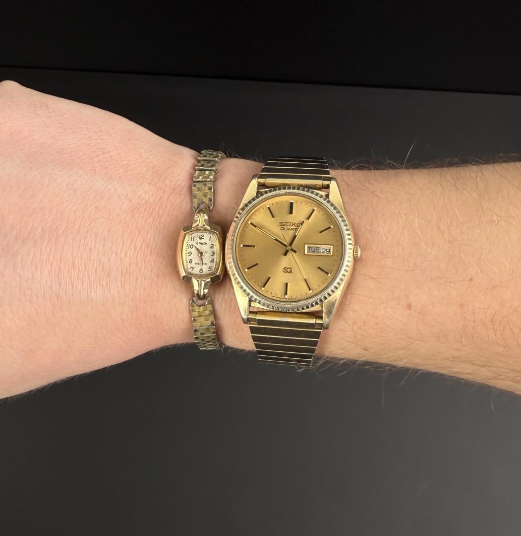 Seiko Quartz and Gruen Watches (1 of 5)
