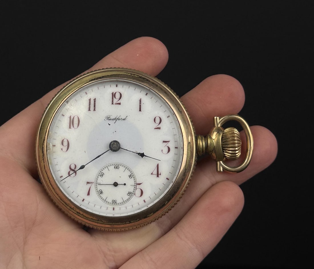 Rockford Model 8 Pocket Watch (1 of 5)