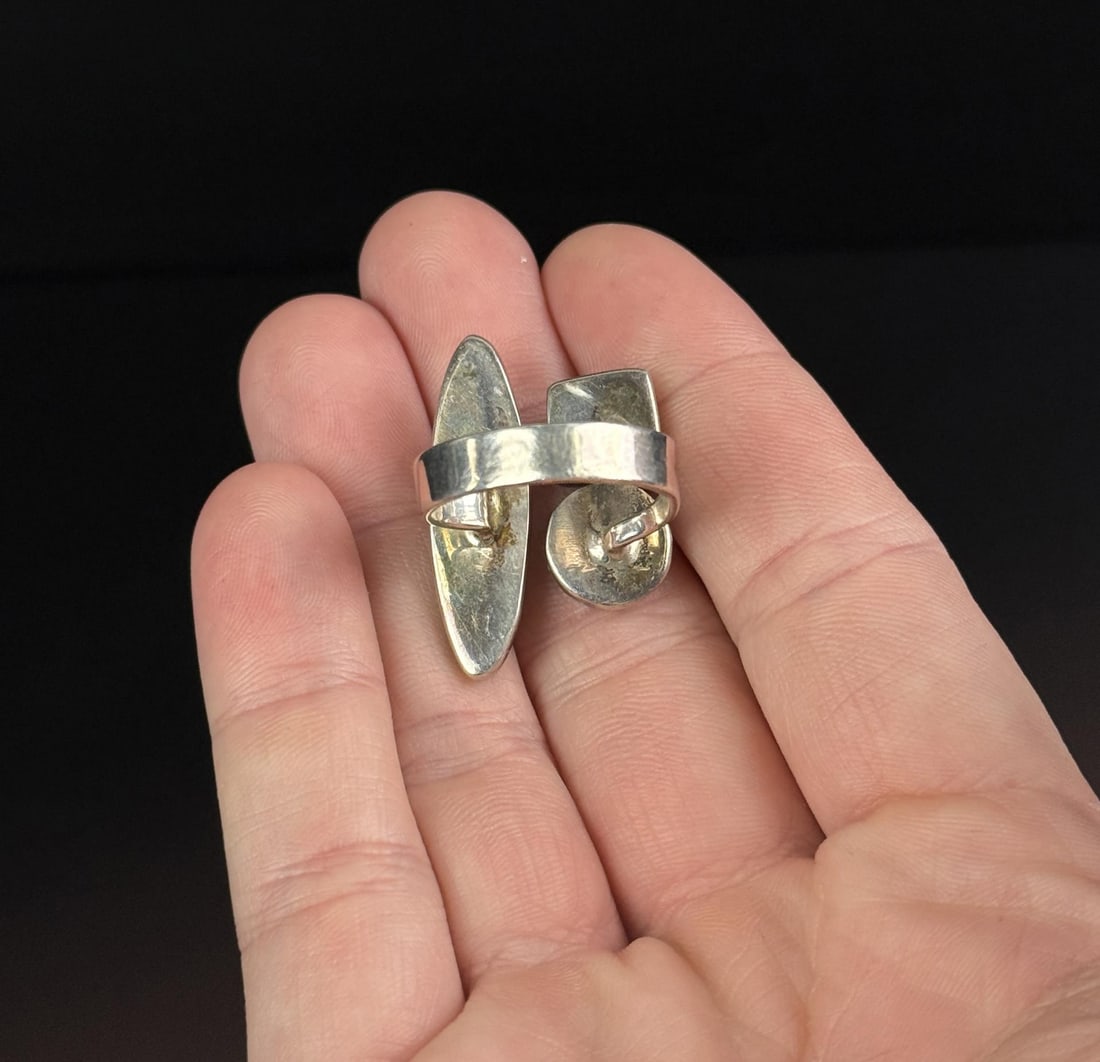 Sterling Silver Turquoise Ring - 3