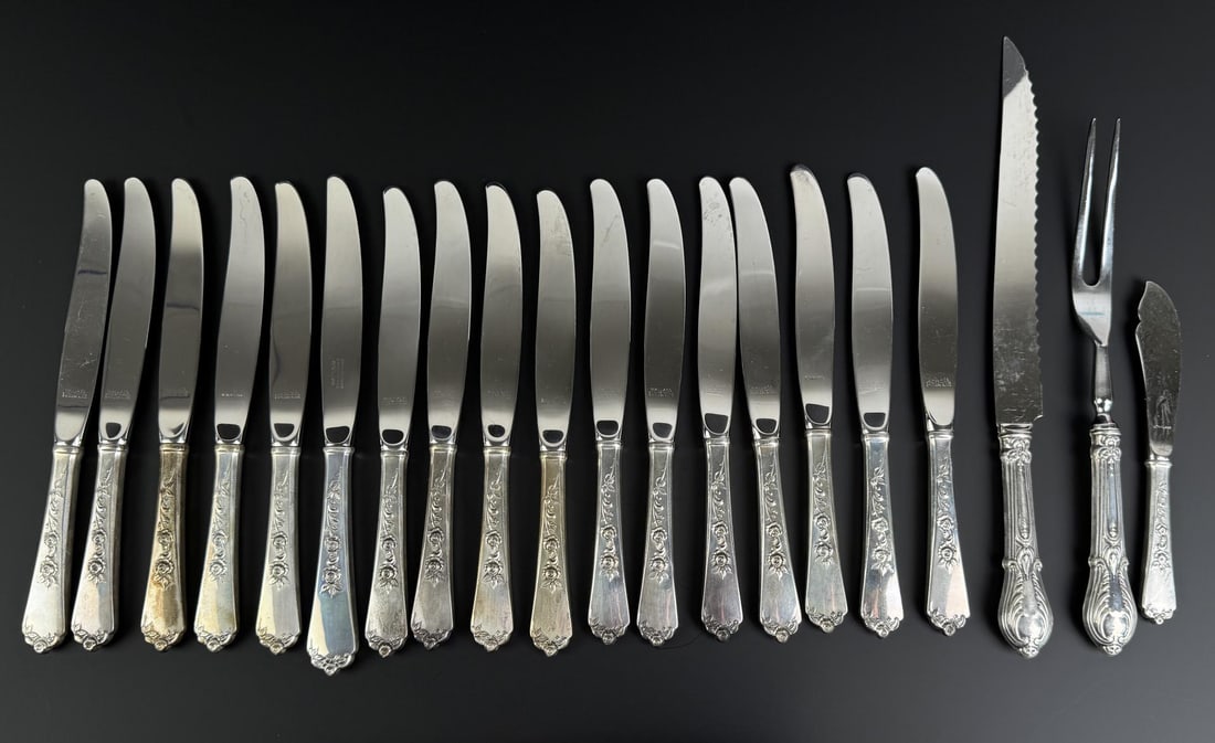 Collection of Sterling Silver Handled Flatware (1 of 12)