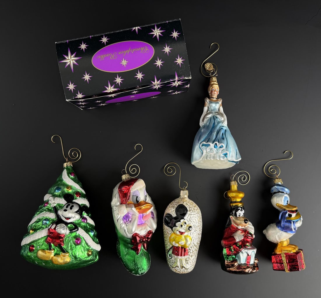 Christopher Radko Disney Christmas Ornaments (1 of 8)