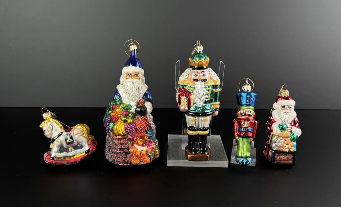 Christopher Radko Christmas Ornaments: Nice grouping.