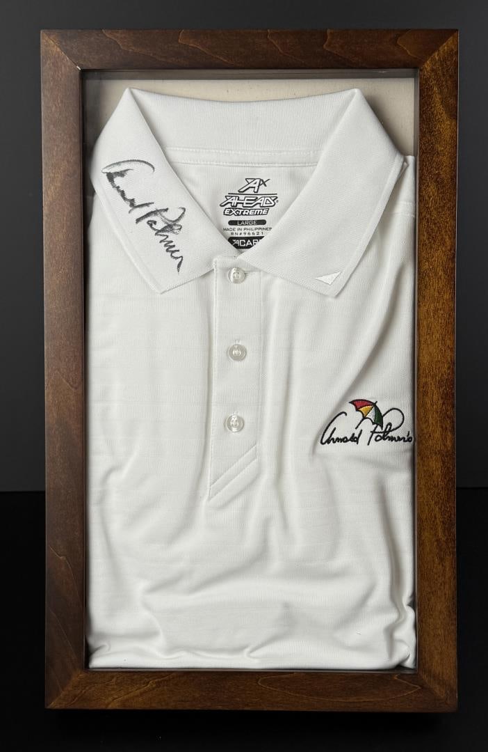 Arnold Palmer Autographed Signed Polo Golf Shirt (1 of 4)