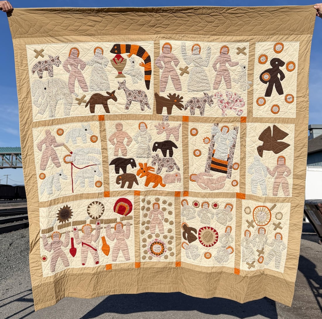 Harriet Powers Bible Story Quilt (1 of 8)