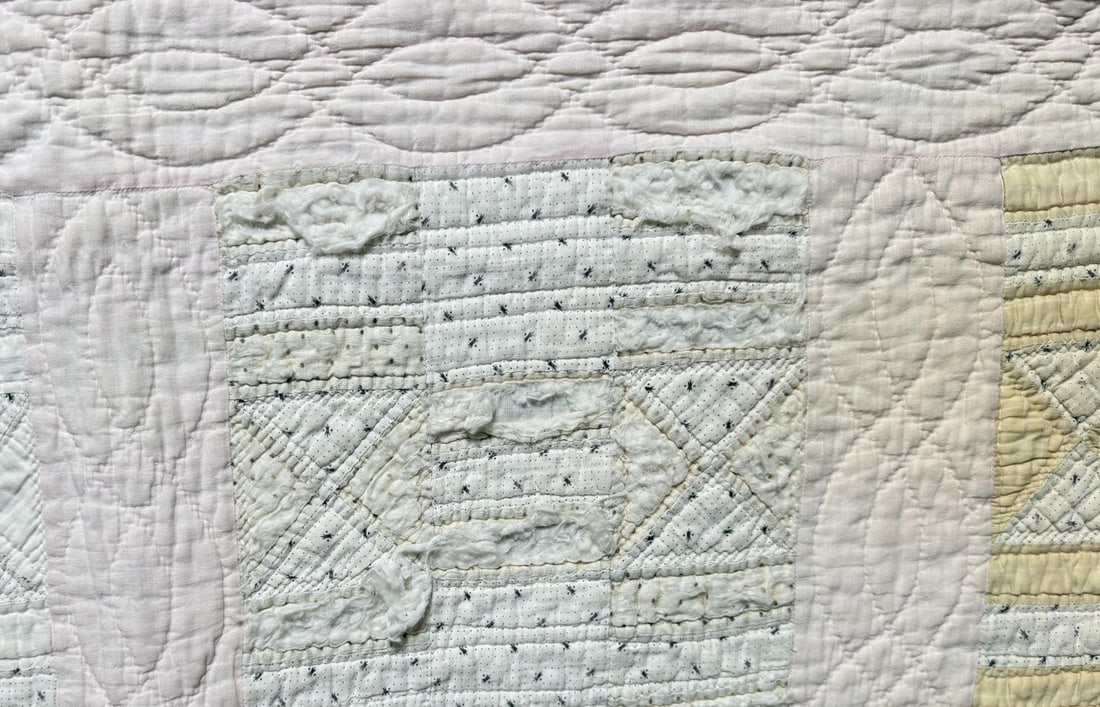 1920s H Pattern Quilt - 3