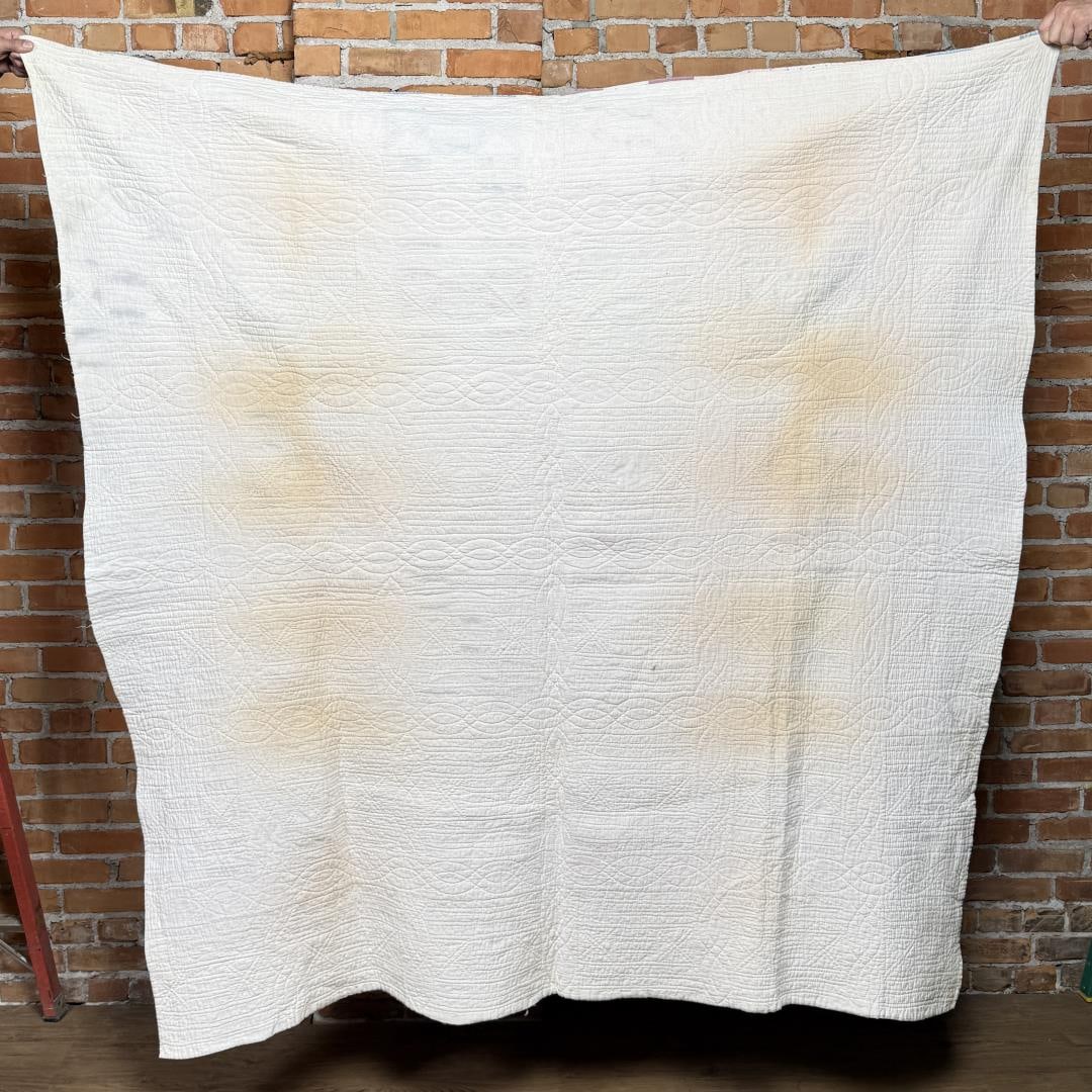 1920s H Pattern Quilt - 6