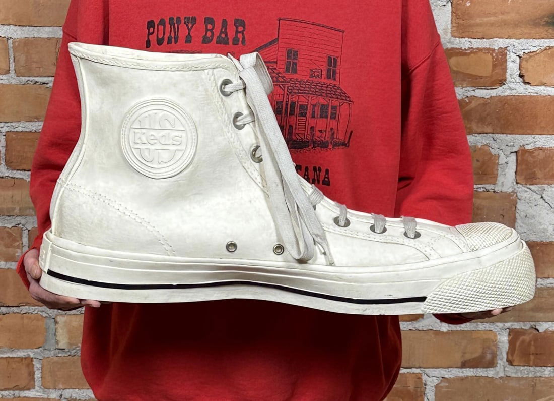 Giant Keds Store Display Shoe Sign: 22 3/4" by 10 3/4" by 8".