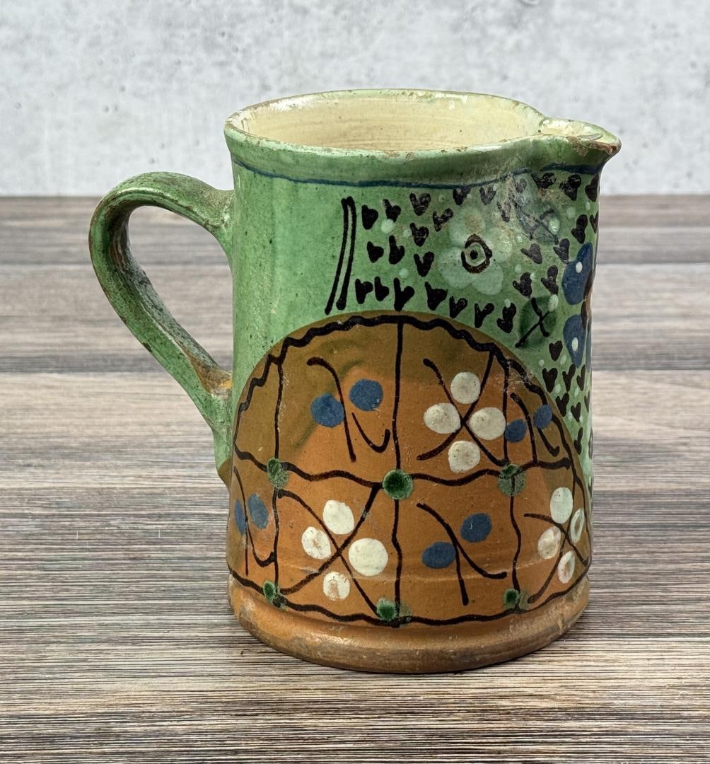 Redware Slipware Jug or Pitcher - 2