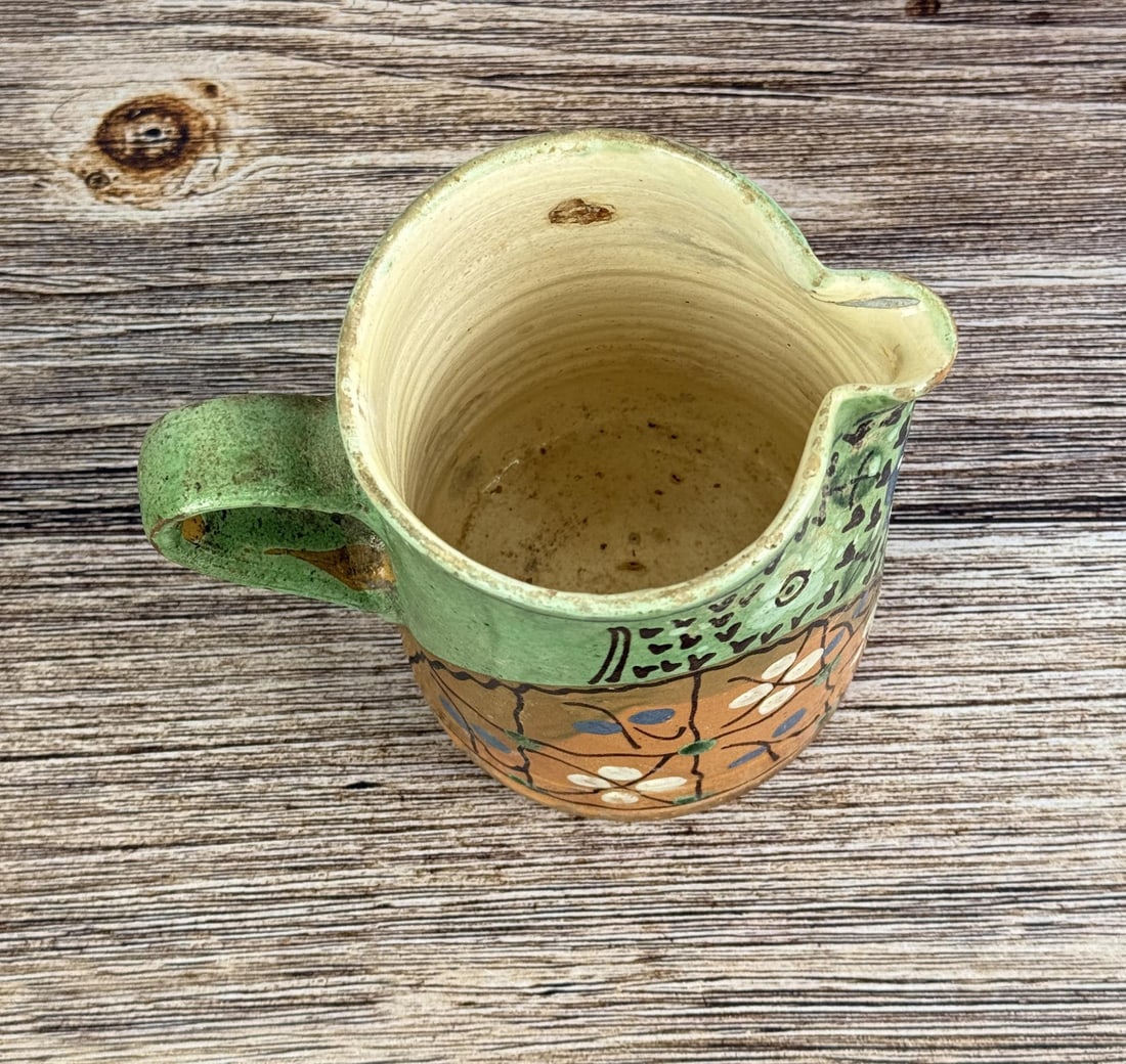 Redware Slipware Jug or Pitcher - 3