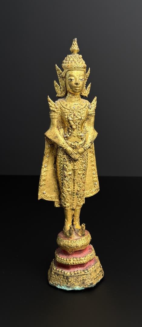 Antique Bronze Thai Rattanakosin Buddha (1 of 6)