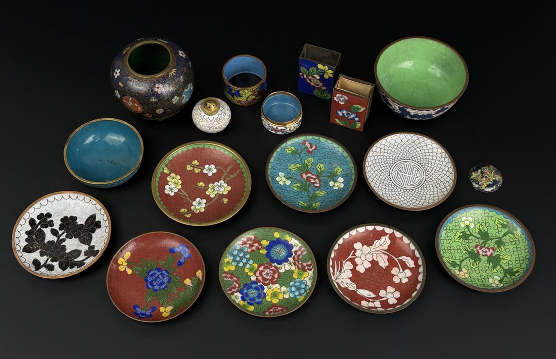 Collection of Chinese Cloisonne (1 of 12)