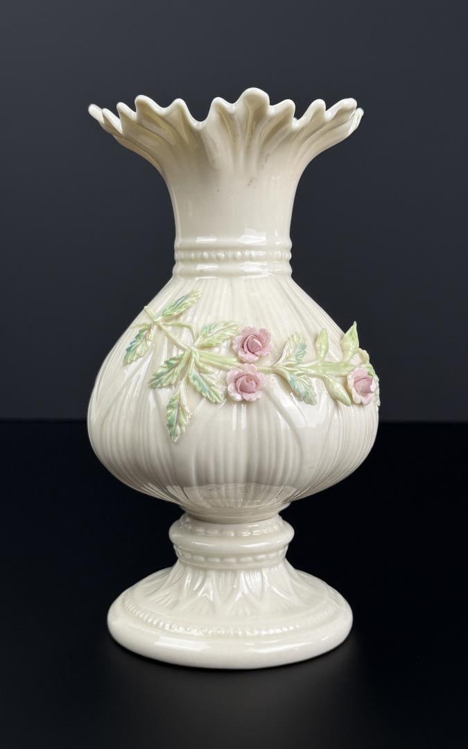 Irish Belleek Porcelain Vase (1 of 8)