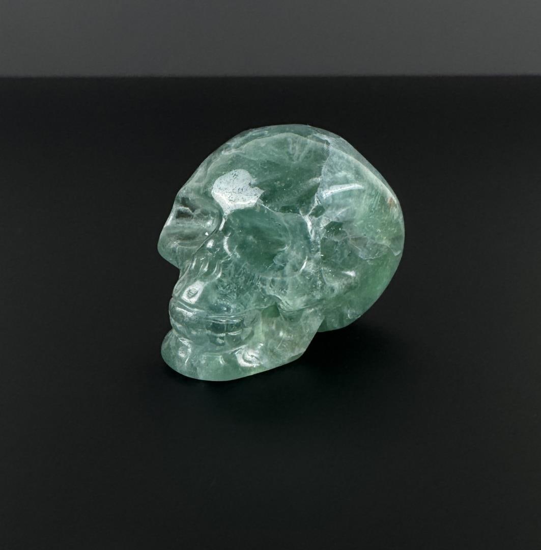 Fluorite Skull Carving (1 of 4)