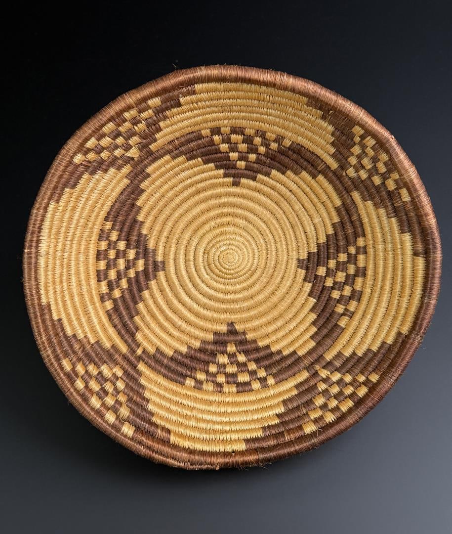 African Woven Basket (1 of 5)