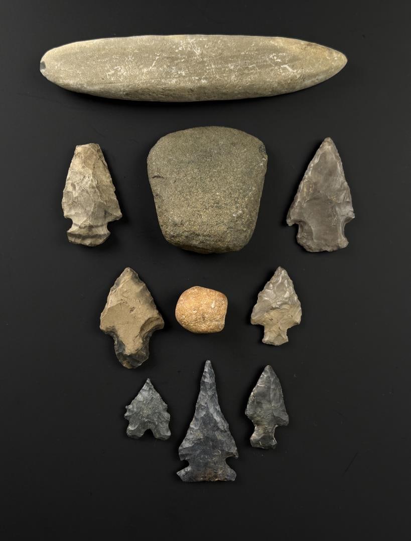 Ancient Native American Stone Artifacts - 2