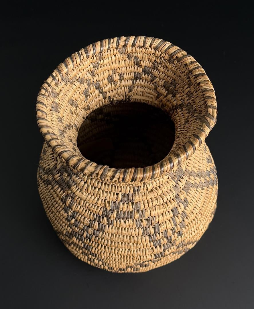 Apache Native American Indian Olla Basket - 2