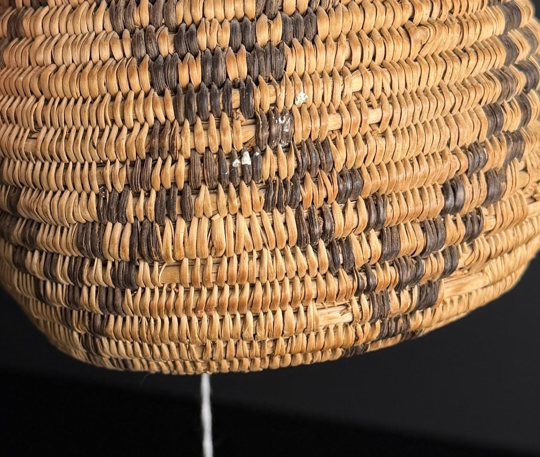 Apache Native American Indian Olla Basket - 5