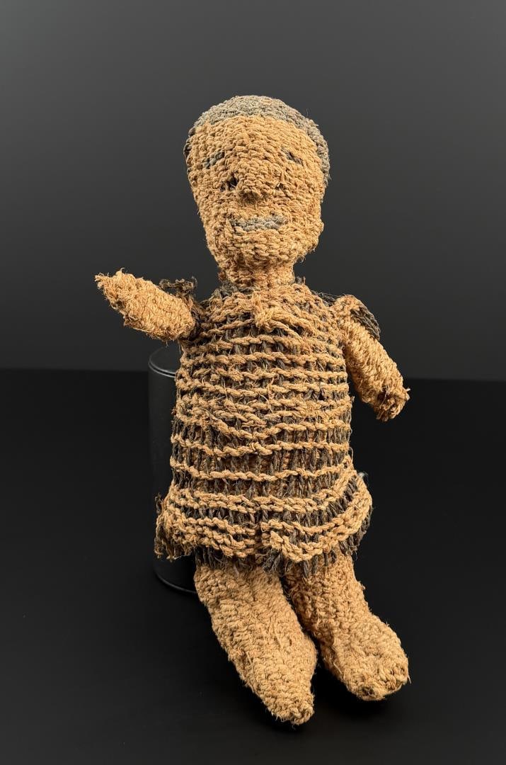 Klamath Native American Indian Basket Doll: 11 1/2" tall. Modoc or Klamath. First quarter of the 20th Century.