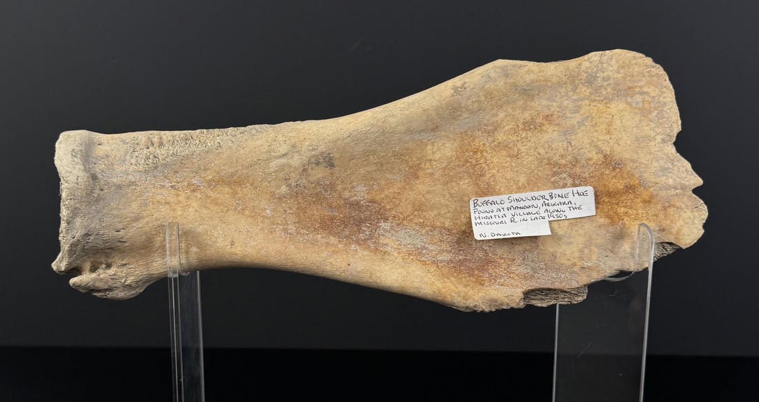 North Dakota Indian Camp Found Buffalo Bone (1 of 5)