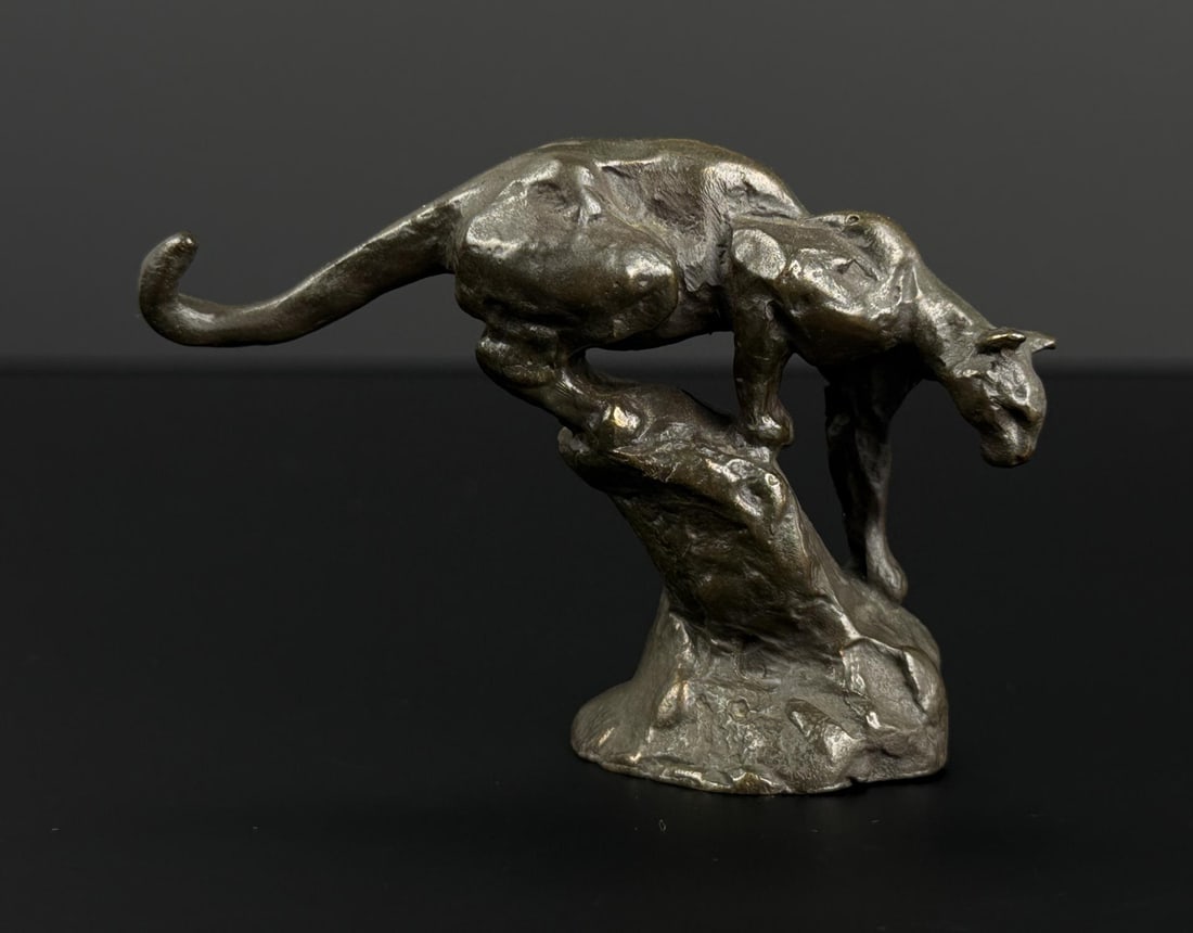 Philip R Goodwin Mountain Lion Bronze (1 of 11)