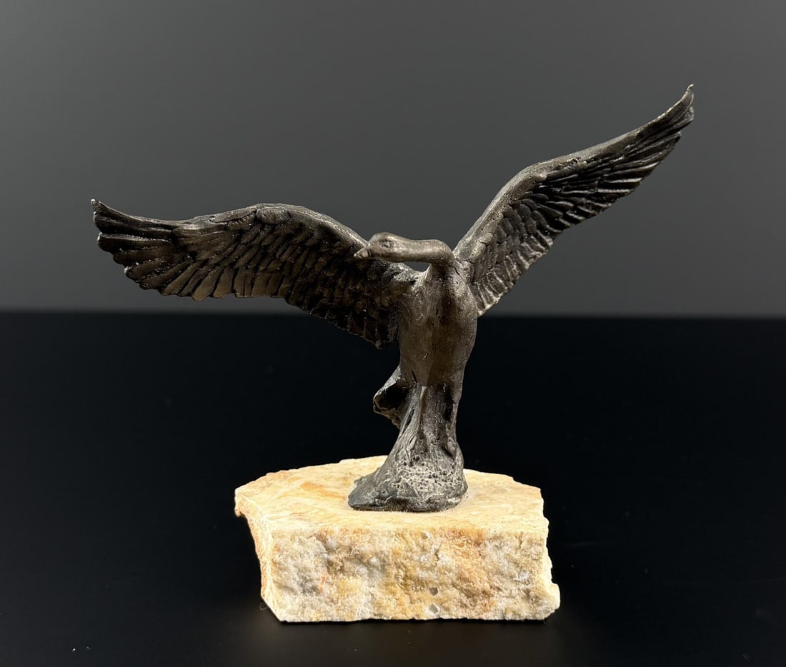 Paul Fairley Bronze: 4 1/2" by 4 1/4" by 2 3/4". Paul Fairley was born and raised in Guelph, Ontario Canada. He graduated and subsequently instructed at The Minneapolis College of Art & Design. He returned to Canada in 19