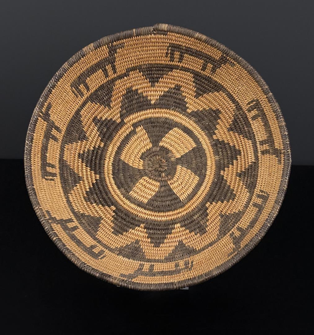 Apache Figural Native American Indian Basket - 3