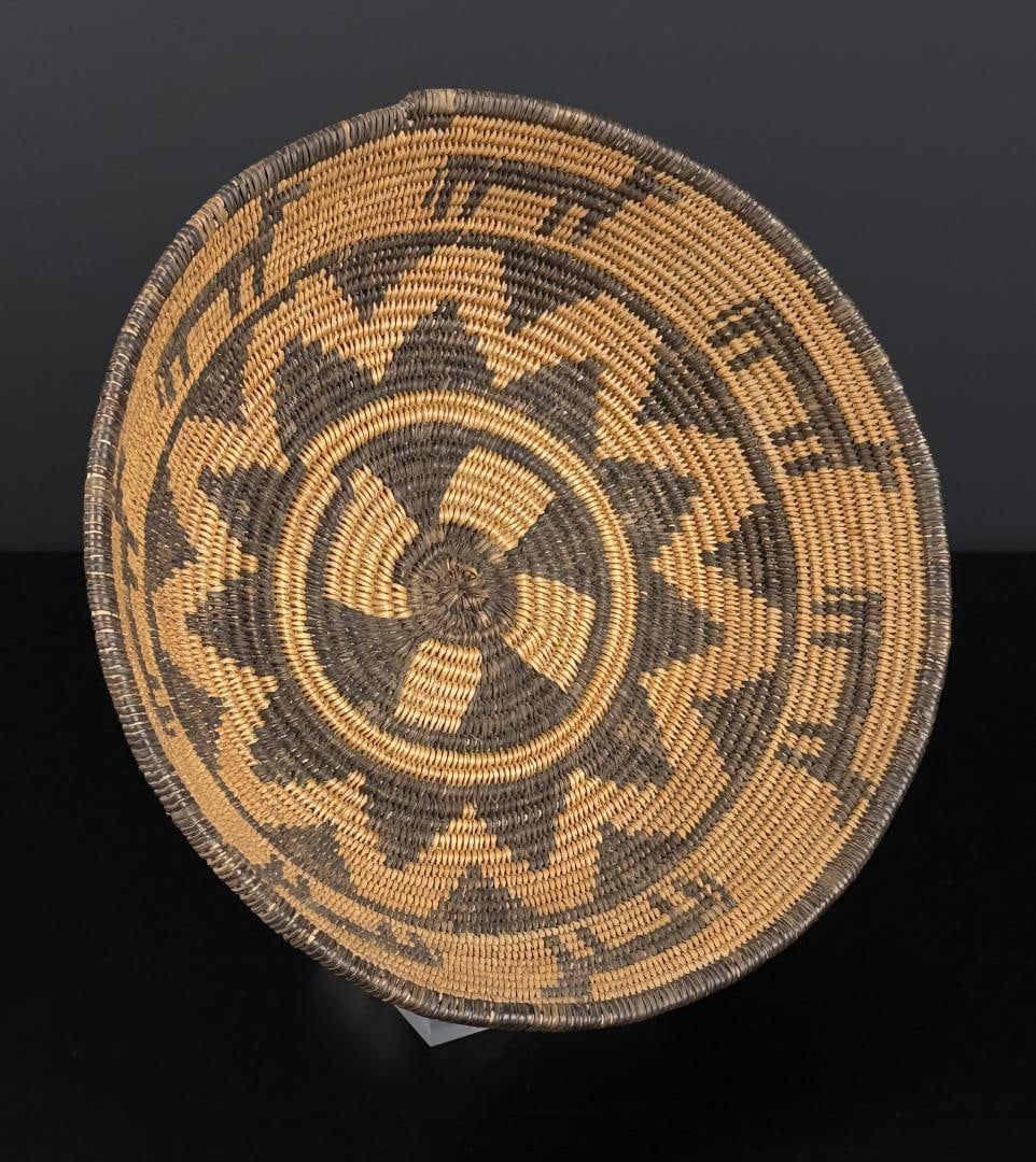 Apache Figural Native American Indian Basket - 4