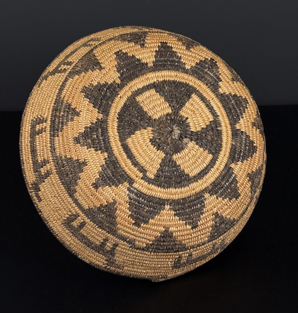 Apache Figural Native American Indian Basket - 5