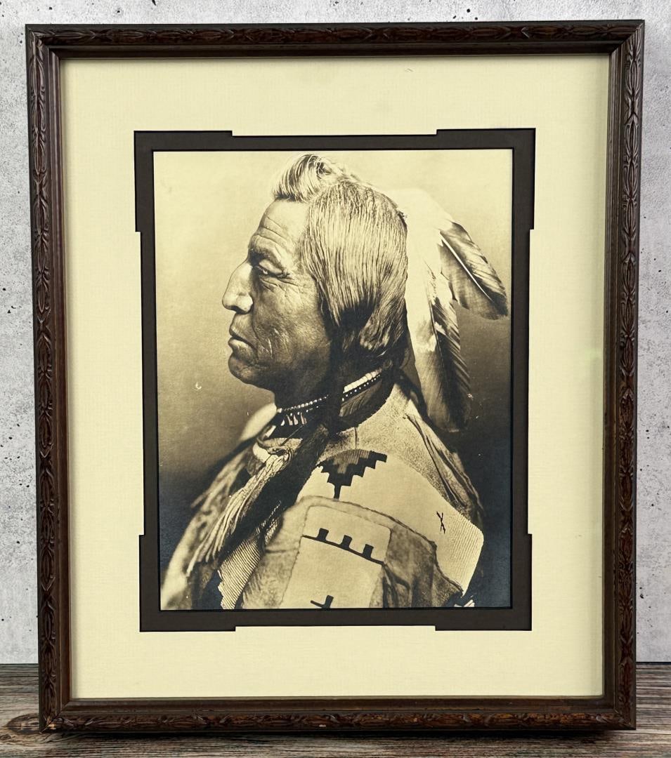 Chief Two Guns White Calf Indian Photo (1 of 3)