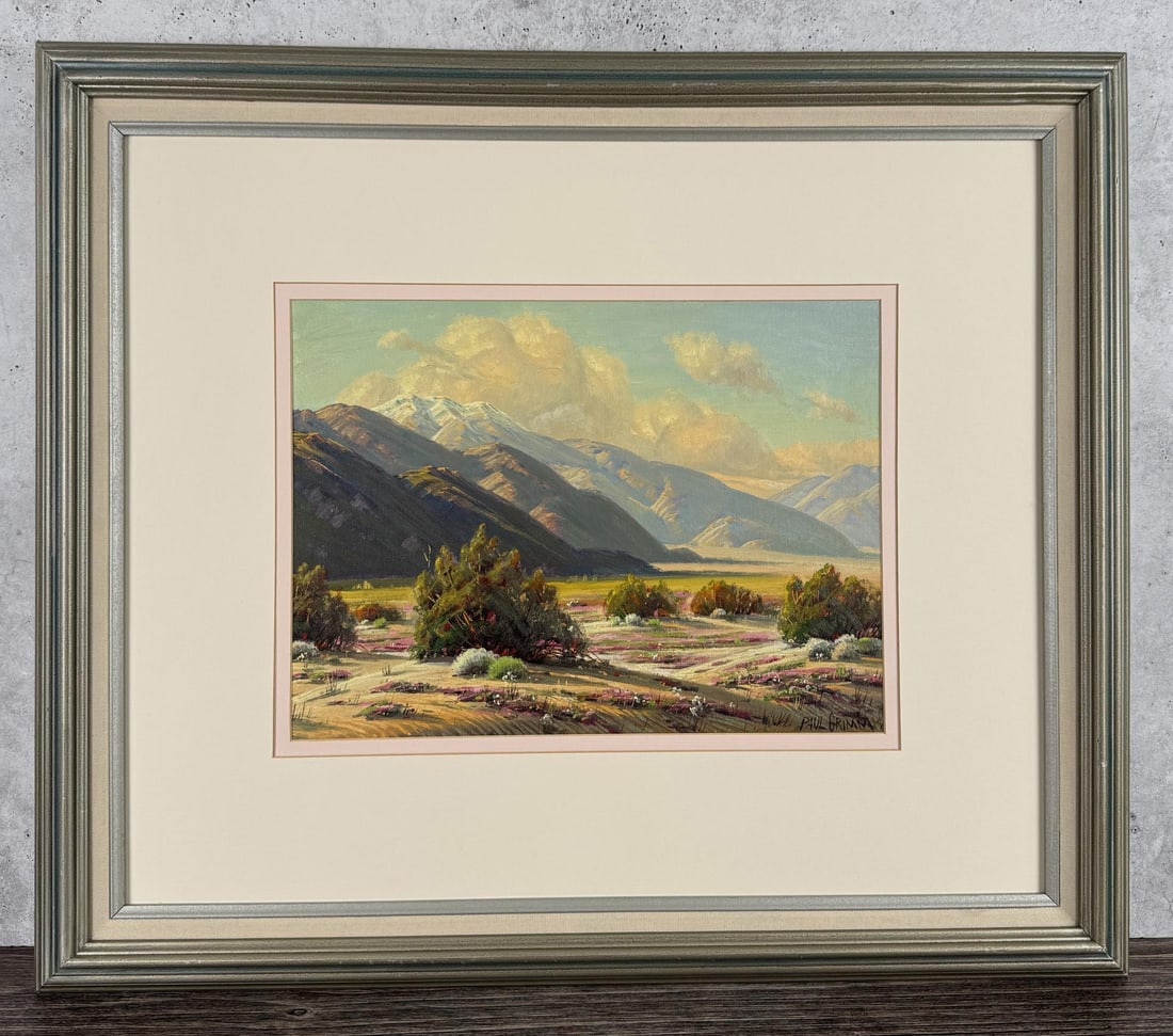 Paul Grimm Mount San Jacinto Painting (1 of 4)