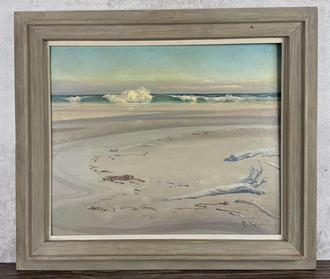 Henry Taylor Coastal Waves Painting (1 of 4)
