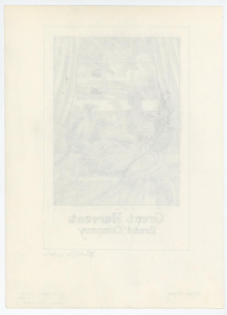 Monte Dolack Great Harvest Bread Poster Study - 2