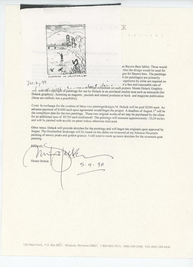 Monte Dolack Bayern Brewing Dopplebock Study - 3