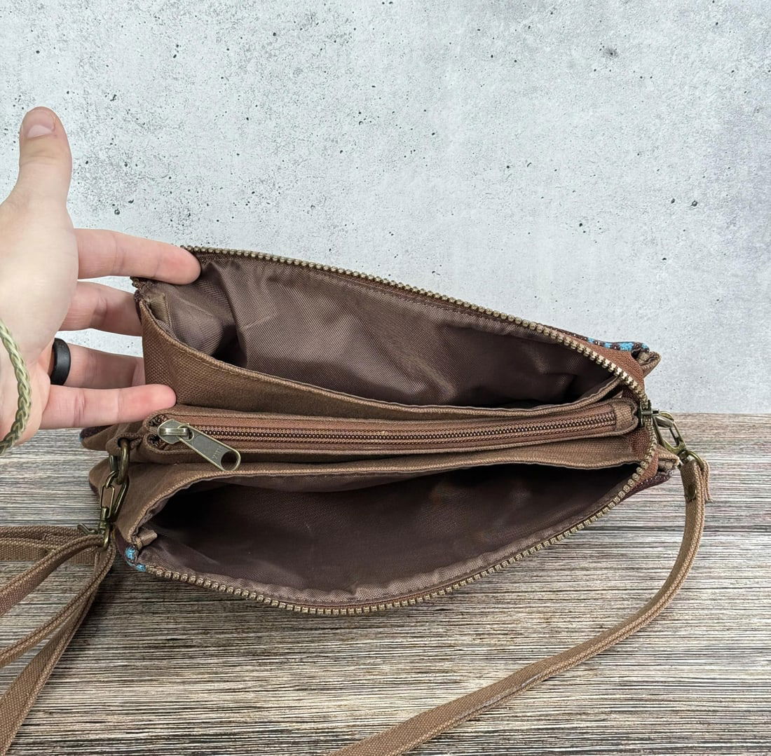 Pendleton Wool Blanket Purse Handbag - 4