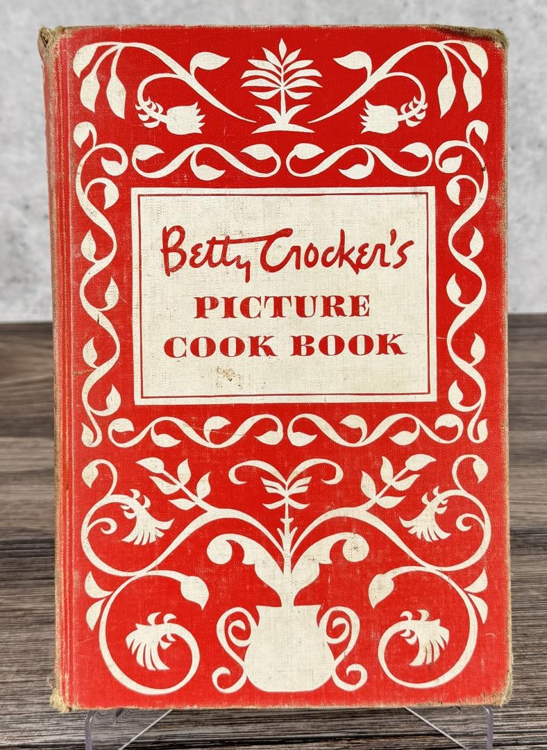 First Edition Betty Crockers Picture Cook Book: First edition. Published by General Mills in 1950.