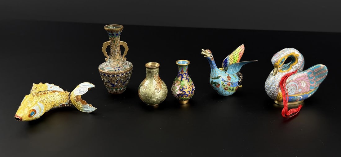 Collection of Chinese Enamel Cloisonne (1 of 12)