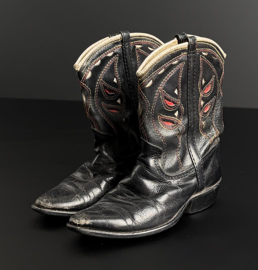 Acme Inlaid Leather Cowboy Boots (1 of 7)