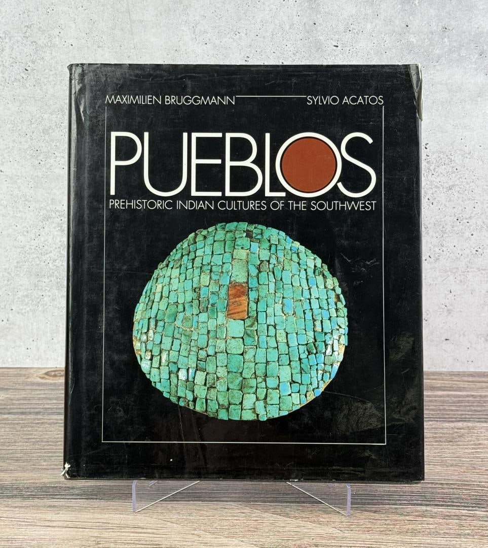 Pueblos: Prehistoric Indian Cultures of the Southwest. Sylvio Acatos, 1990. From the Native American reference library of Stanley Miller.